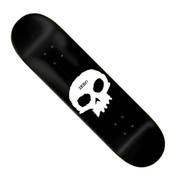 Single Skull Deck 8.5" Black